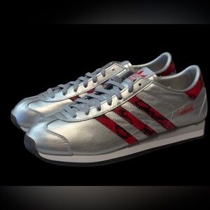 adidas Originals Country Japan Snakeskin Pack Shoes‎ Mens Silver JP7088